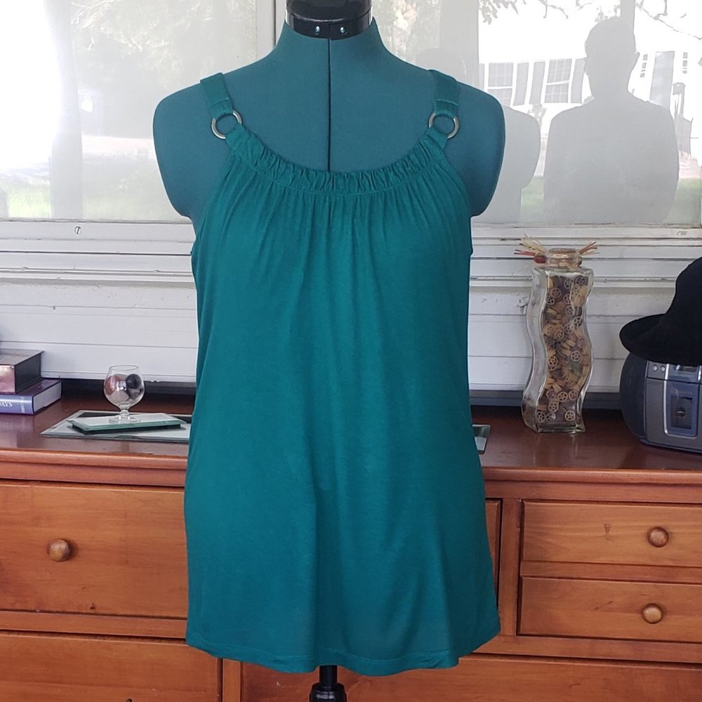 NWOT Banana Republic Green Tank Top